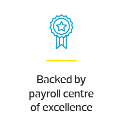 Backed by payroll centre of excellence