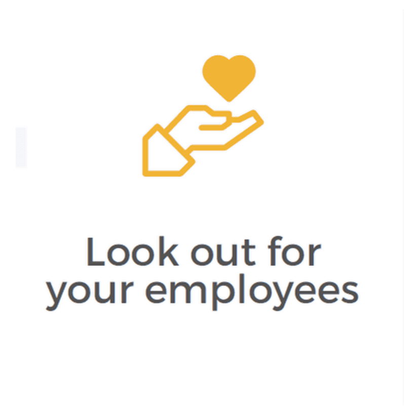 Look out for your employees